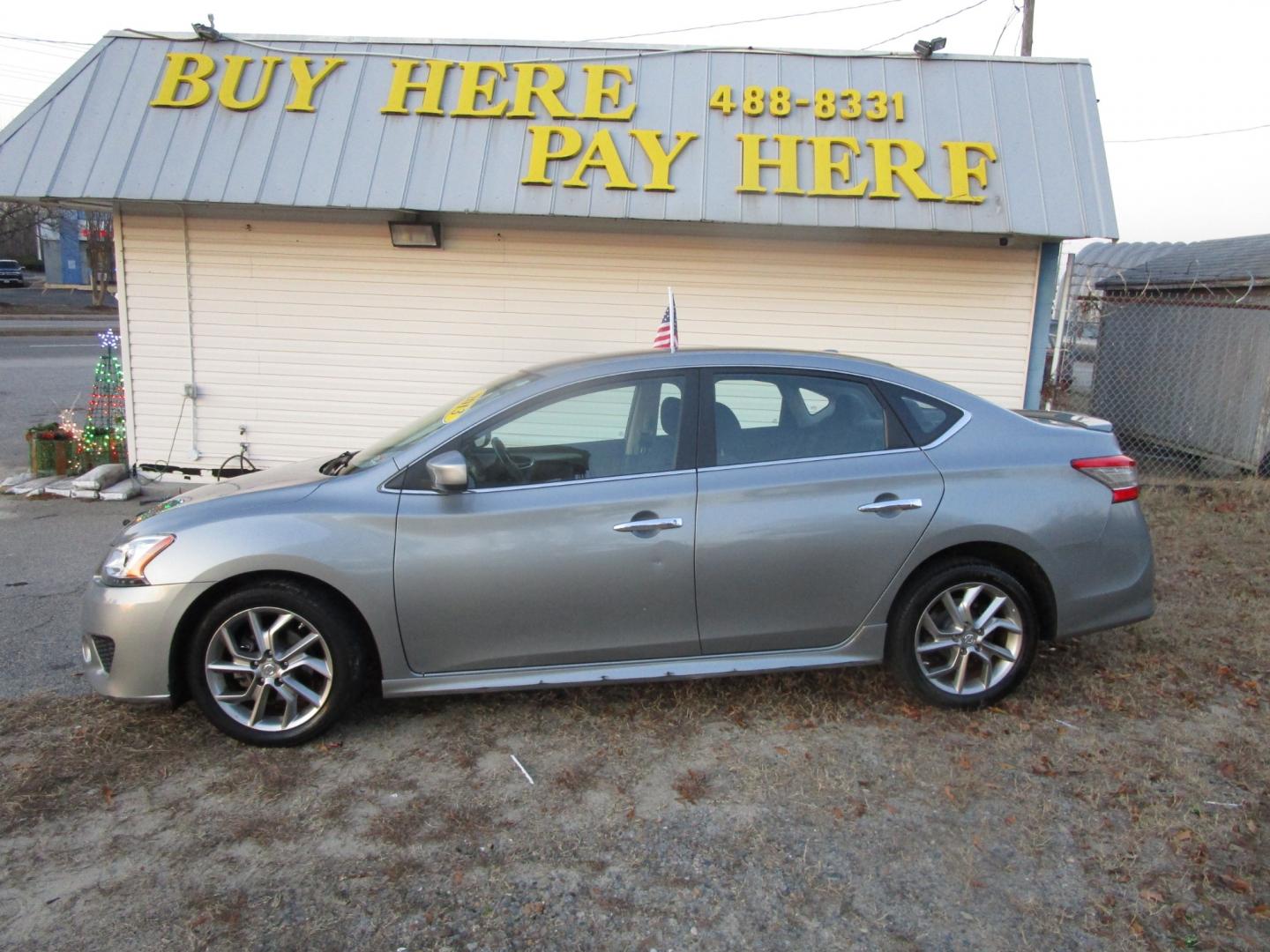 2013 Gray Nissan Sentra S 6MT (3N1AB7AP5DL) with an 2.0L L4 DOHC 16V engine, 6-Speed Autoamtic transmission, located at 2553 Airline Blvd, Portsmouth, VA, 23701, (757) 488-8331, 36.813889, -76.357597 - Photo#0